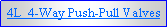 Text Box: 4L  4-Way Push-Pull Valves