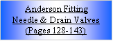 Text Box: Anderson FittingNeedle & Drain Valves(Pages 128-143)